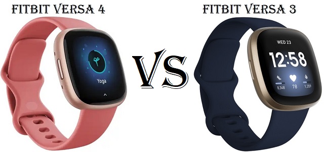 Fitbit Versa 4 VS Fitbit Versa 3