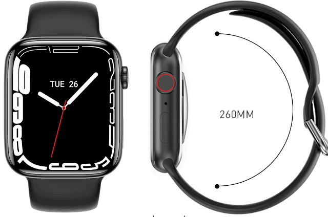 GD7 Max SmartWatch design
