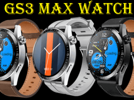 GS3 Max smartwatch