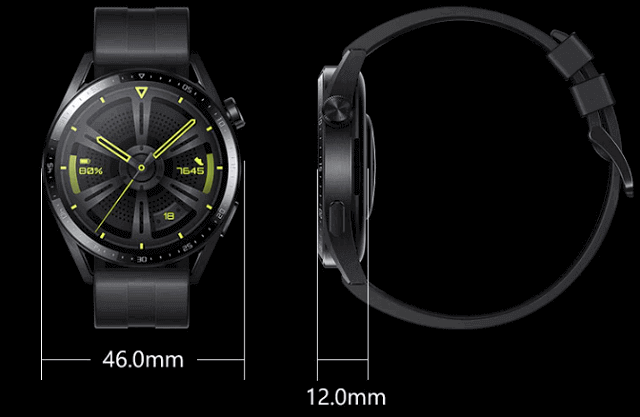 GS3 Max smartwatch design