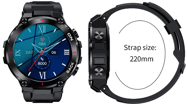 K37 smartwatch design