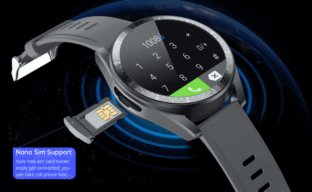 LZAKMR A2 4G smartwatch design