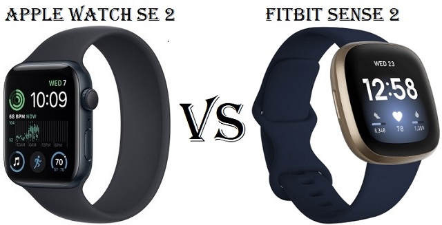 Apple Watch SE 2 (2022) VS Fitbit Sense 2
