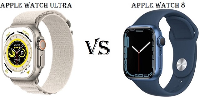 Apple Watch Ultra VS Apple Watch Series 8 Comparison - Chinese Smartwatches