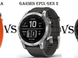 Apple Watch Ultra VS Garmin Epix Gen 2 VS Garmin Fenix 7