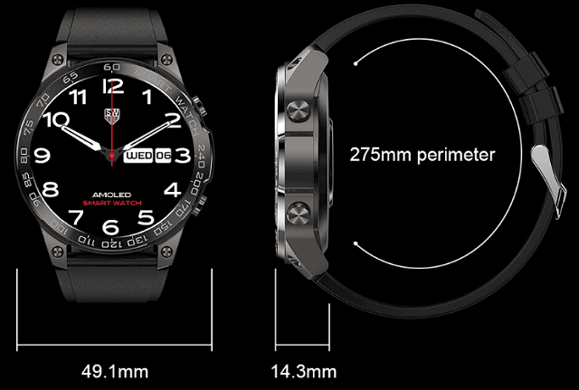 DM50 smartwatch design