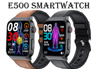 E500 smartwatch