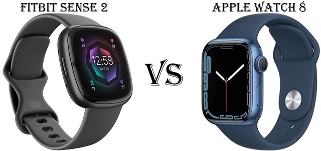 Fitbit Sense 2 VS Apple Watch 8
