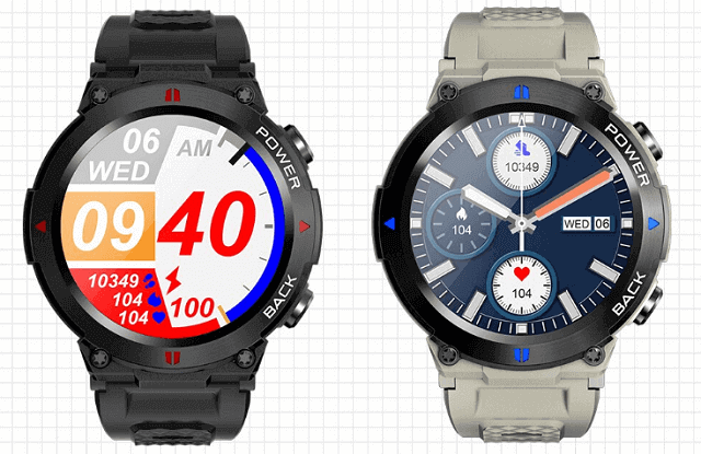K22 Pro smartwatch design