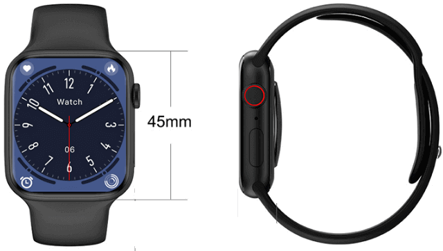 W28 Max smartwatch design