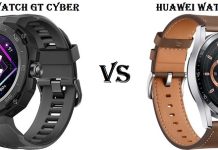 Huawei Watch GT Cyber VS Huawei Watch GT 3