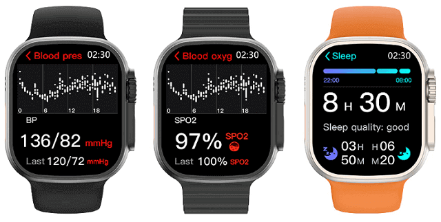 KB8 Ultra smartwatch features