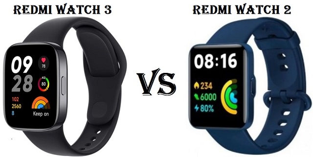 Redmi Watch 3 VS Redmi Watch 2