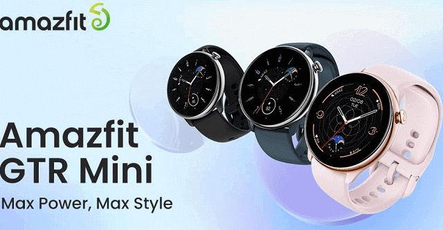 Amazfit GTR Mini design