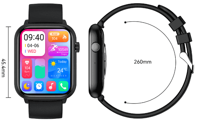 HK27 smartwatch design