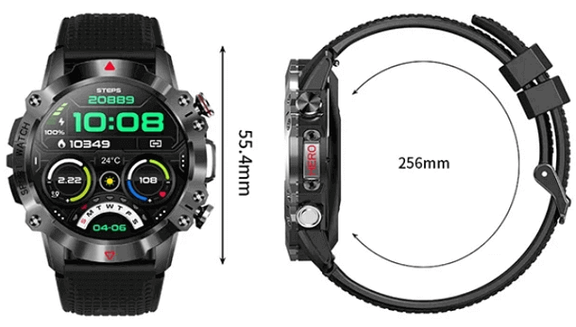 Senbono Hero smartwatch design