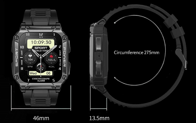 NX6 SmartWatch design