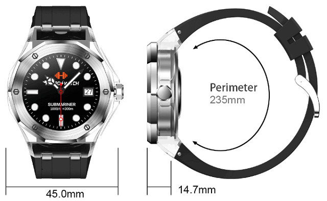 TK19 Smartwatch design