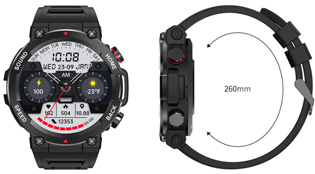 i96 smartwatch design