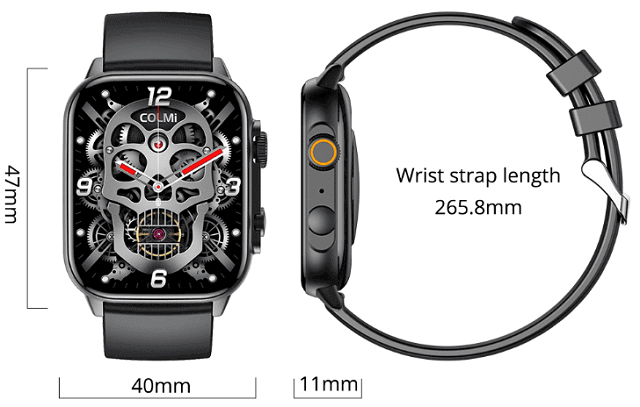 COLMI C81 smartwatch design