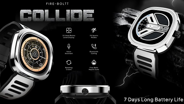 Fire-Boltt Collide features