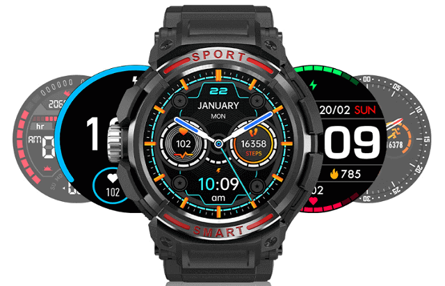 GT100 smartwatch design