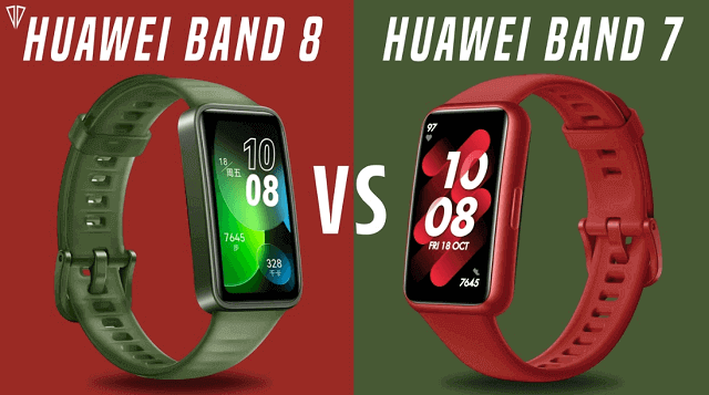 Huawei Band 8 VS Huawei Band 7