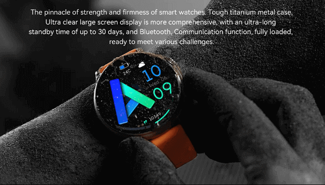 QT02 smartwatch design