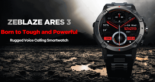 Zeblaze Ares 3 SmartWatch 2023: Specs, Price + Full Details - Chinese ...