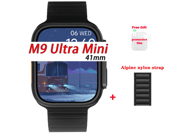 M9 Ultra Mini Smartwatch design