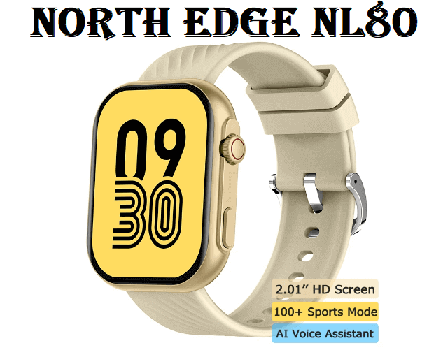 North Edge NL80 smartwatch
