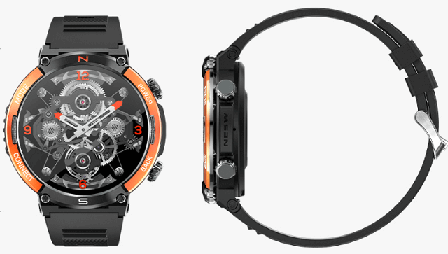 Lemfo X11 smartwatch design