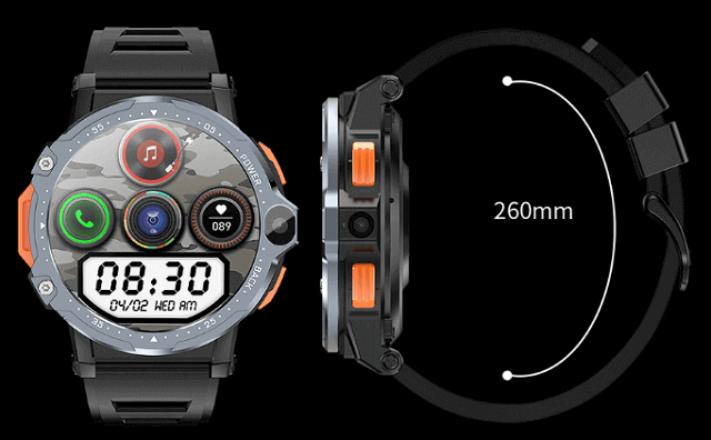 PG999 4G smartwatch design