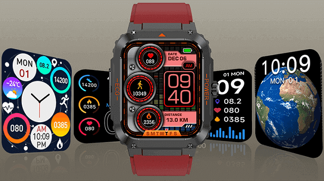 ET550 smartwatch features