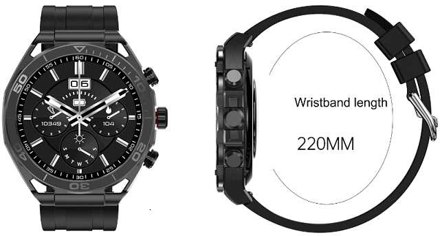 Lemfo G10 smartwatch design