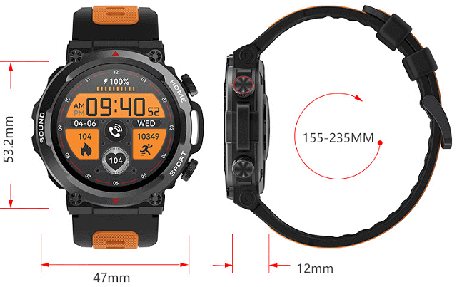 S56T smartwatch design