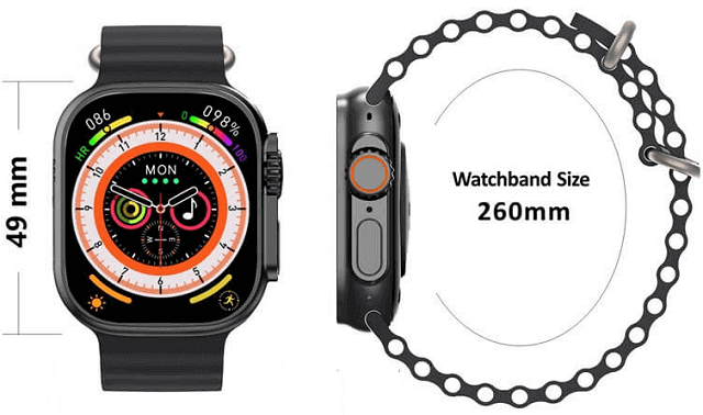 VA9 Ultra smartwatch design