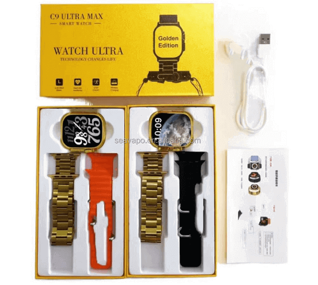 C9 Ultra Max smartwatch design