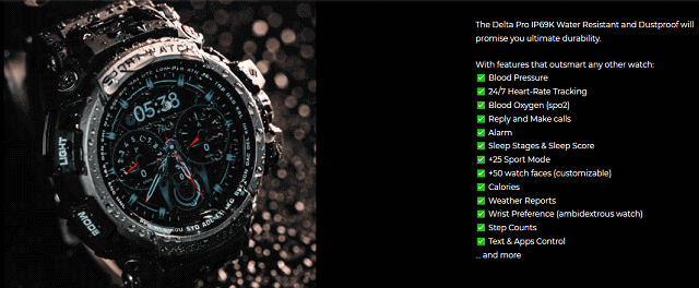 ALPHAGEAR Delta Pro features