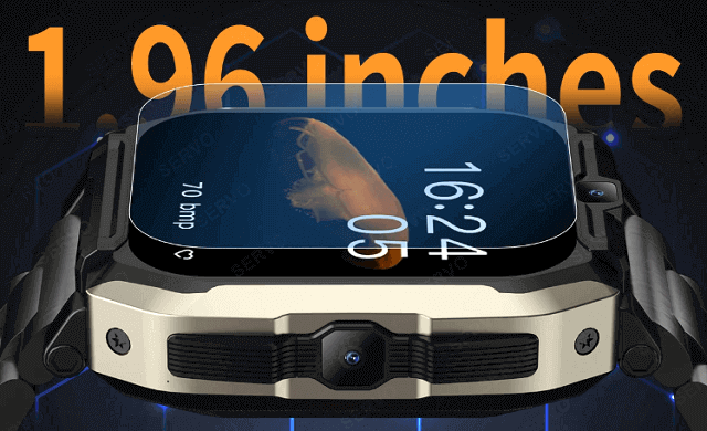 KOM8 4G smartwatch design
