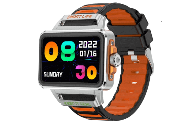 Lokmat S666 smartwatch design