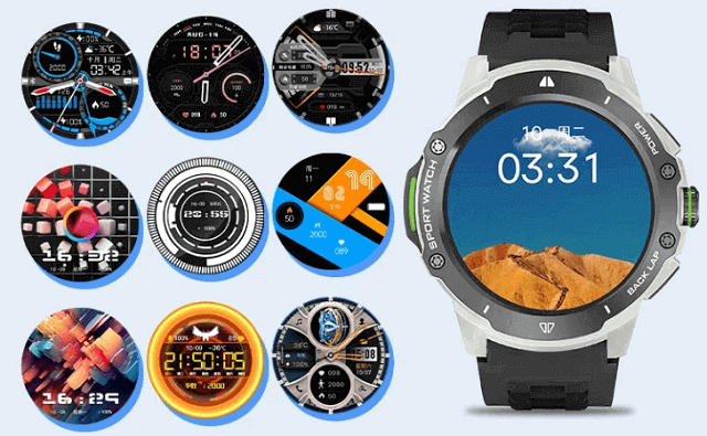 G15 Pro 4G smartwatch design