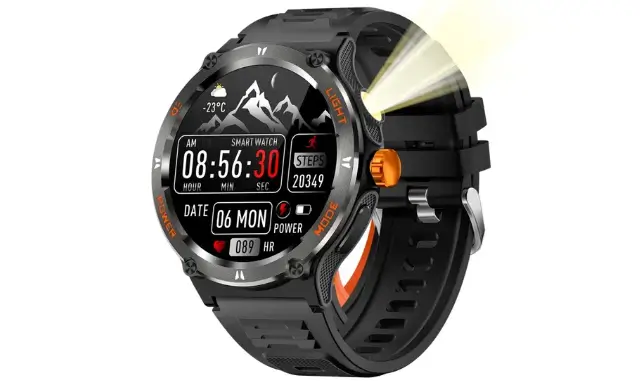 KT70 SmartWatch With FlashLight: Specs, Price + Full Details - Chinese ...