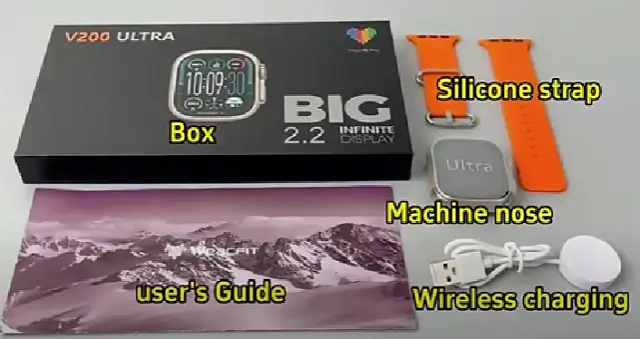 V200 Ultra Smartwatch design