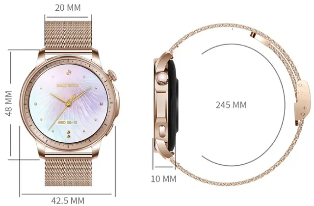 COLMI V65 smartwatch Design