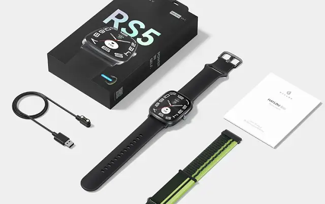 Haylou Watch RS5 design