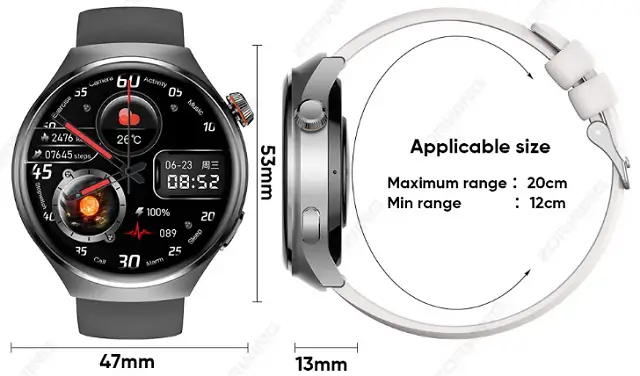 MT26 smartwatch design
