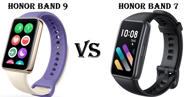 Honor Band 9 VS Honor Band 7 Honor Band 9 VS Honor Band 7