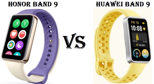 Huawei Band 9 VS Honor Band 9 Huawei Band 9 VS Honor Band 9