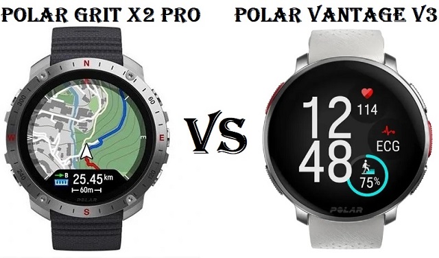 Polar Grit X2 Pro VS Vantage V3 Polar Grit X2 Pro VS Vantage V3